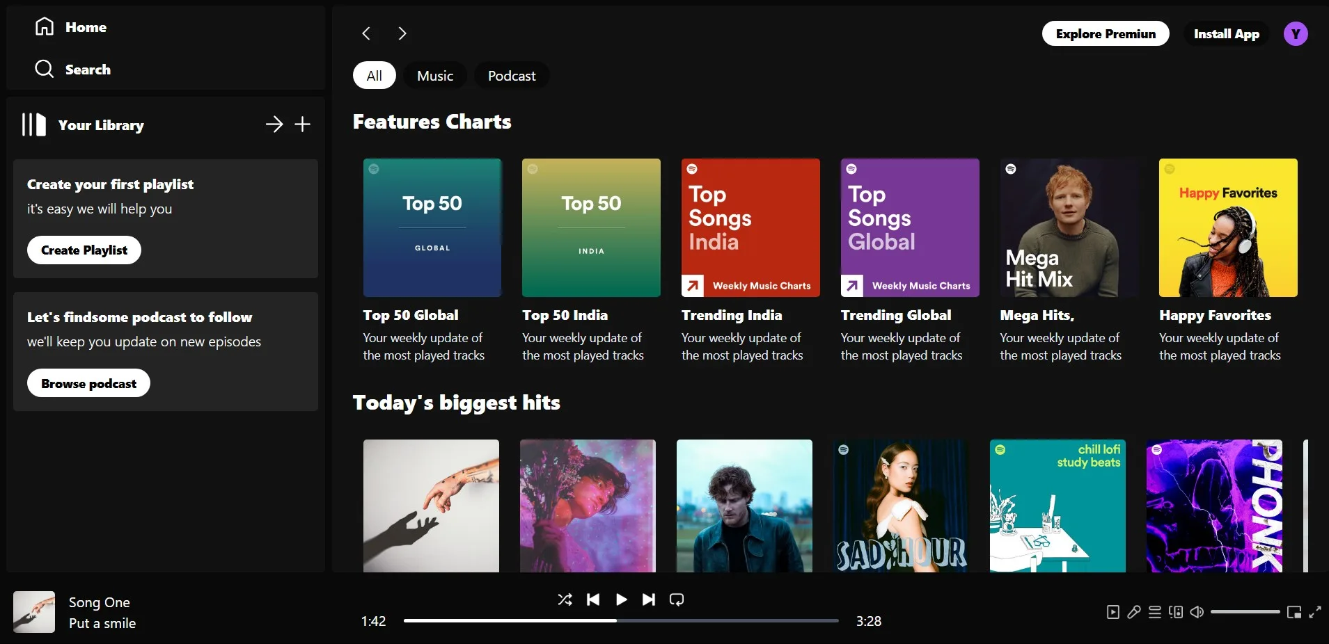 Spotify Clone